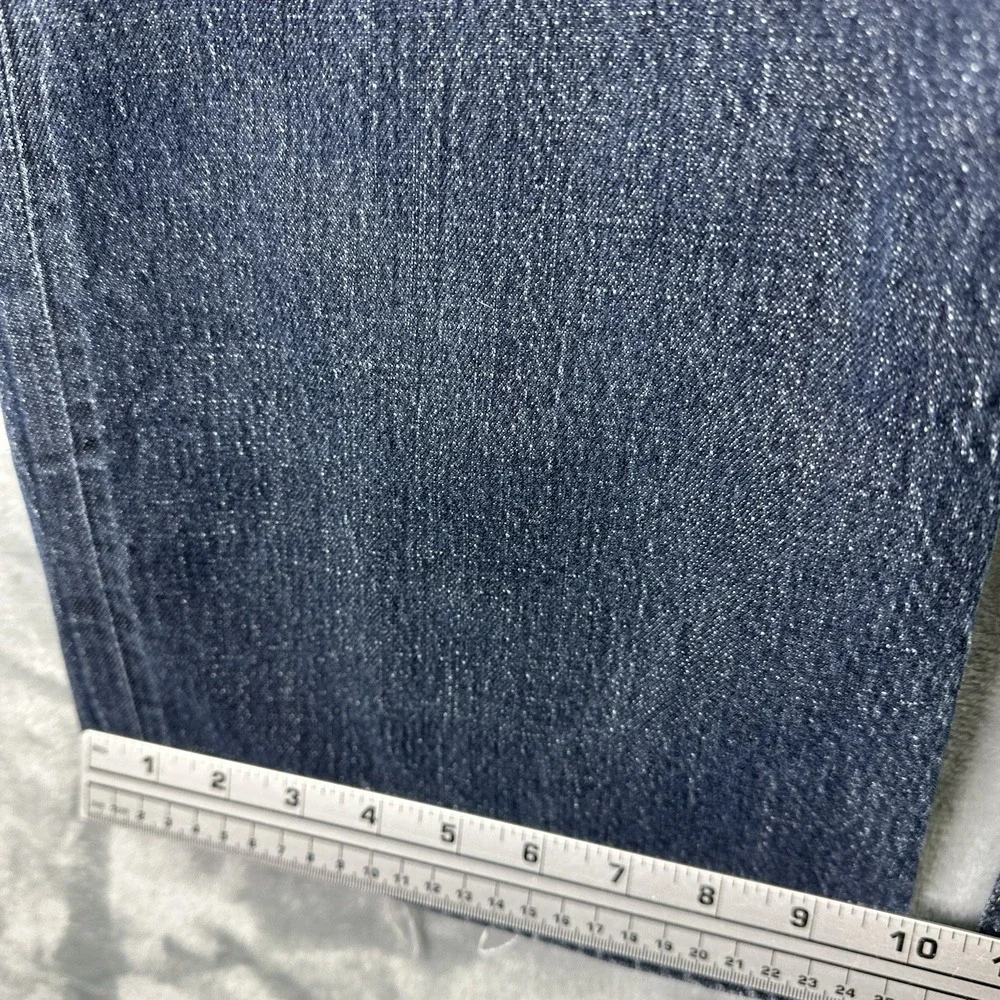 Guess The Cliffs Bootcut Jeans Mens 36x30 Blue Medium Wash Stretch Denim - Picture 5 of 13